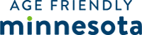 Age friendly Minnesota printed logo