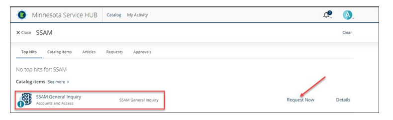 SSAM General Inquiry