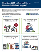 One pager on impacts of $260 million deferral